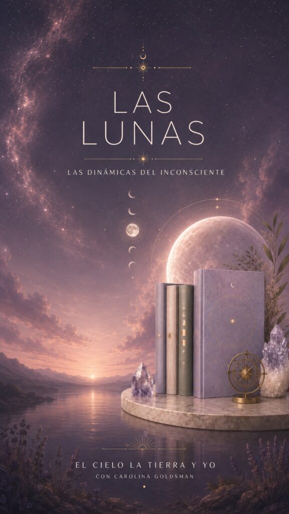 Las Lunas, las dinámicas del inconsciente desde la mirada de la astrología terapéutica