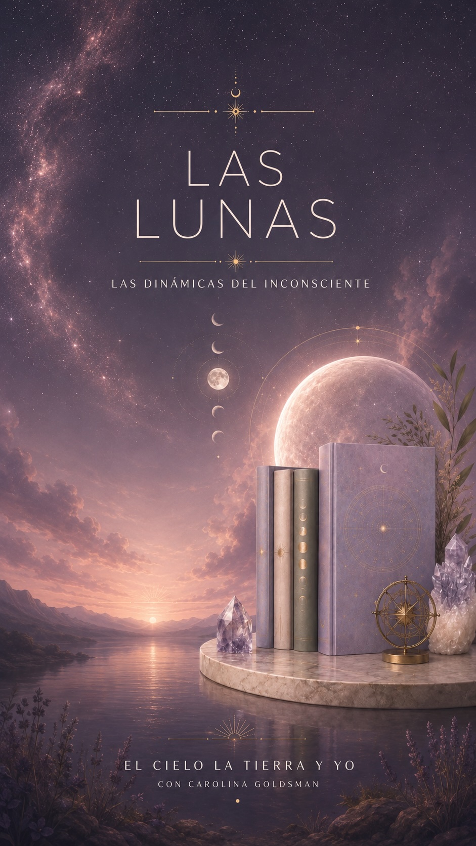 Las Lunas, las dinámicas del inconsciente desde la mirada de la astrología terapéutica