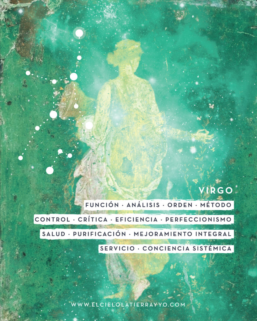 Arquetipo Virgo | Astrología Psicológica Integrativa | ELCIELOLATIERRAYYO