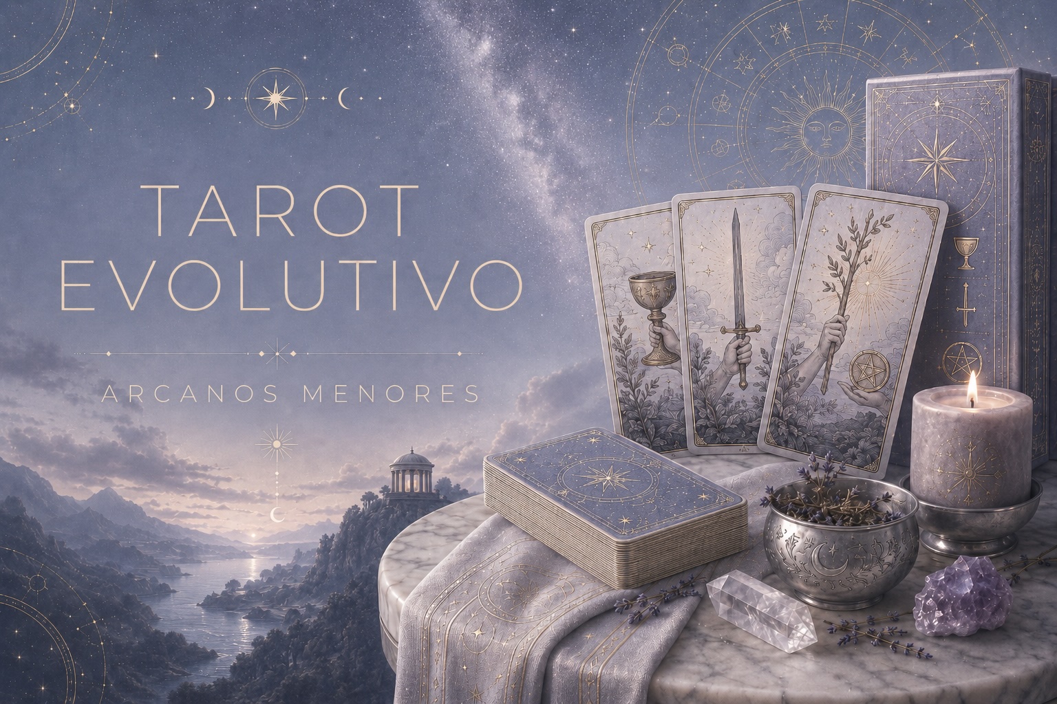 TAROT EVOLUTIVO | Arcanos Menores | Curso Online con Carolina Goldsman
