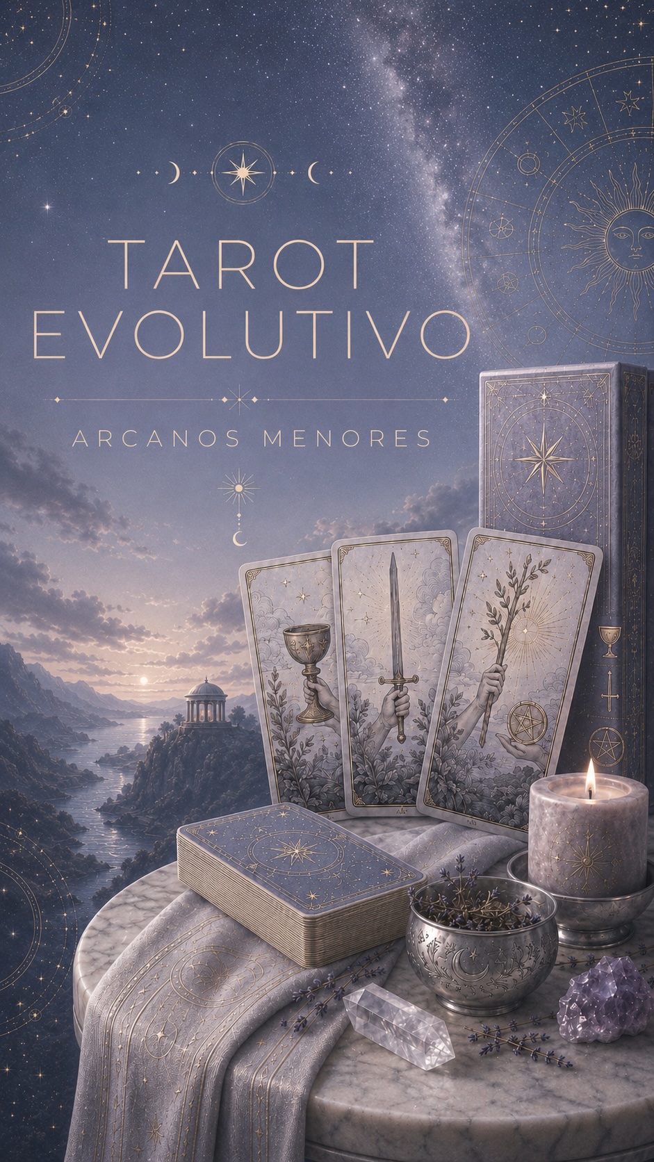 TAROT EVOLUTIVO | Arcanos Menores | Curso Online con Carolina Goldsman