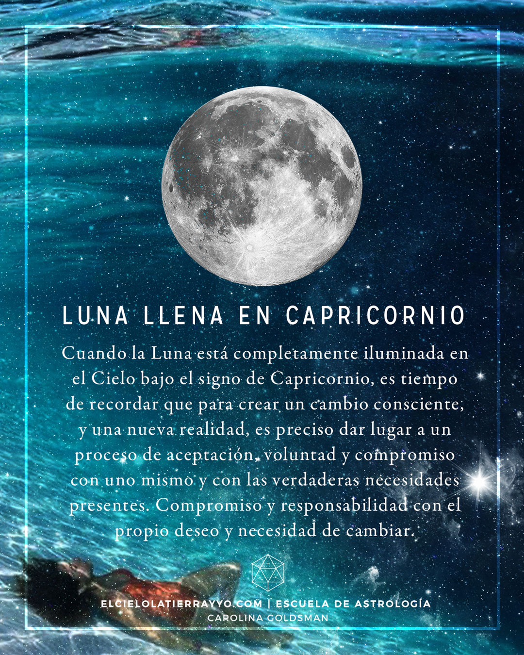 Luna Llena en Capricornio - Astrología Psicológica