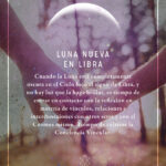 LUNA NUEVA EN LIBRA | Conciencia Vincular