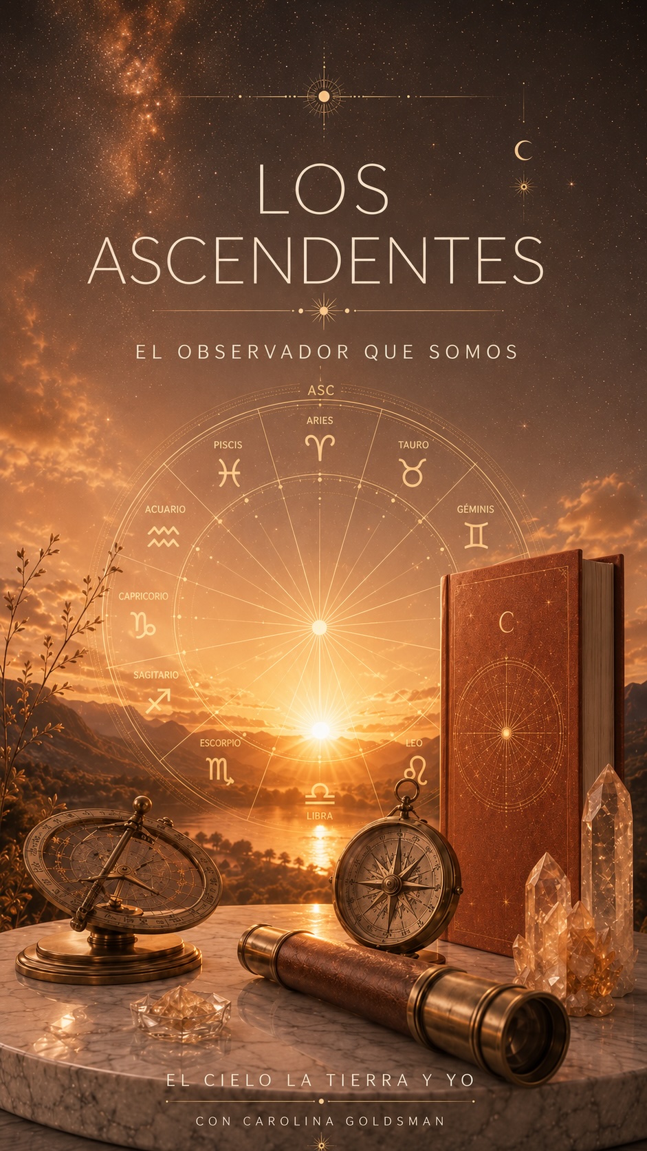 Los ascendentes, desde la mirada de la astrología terapéutica