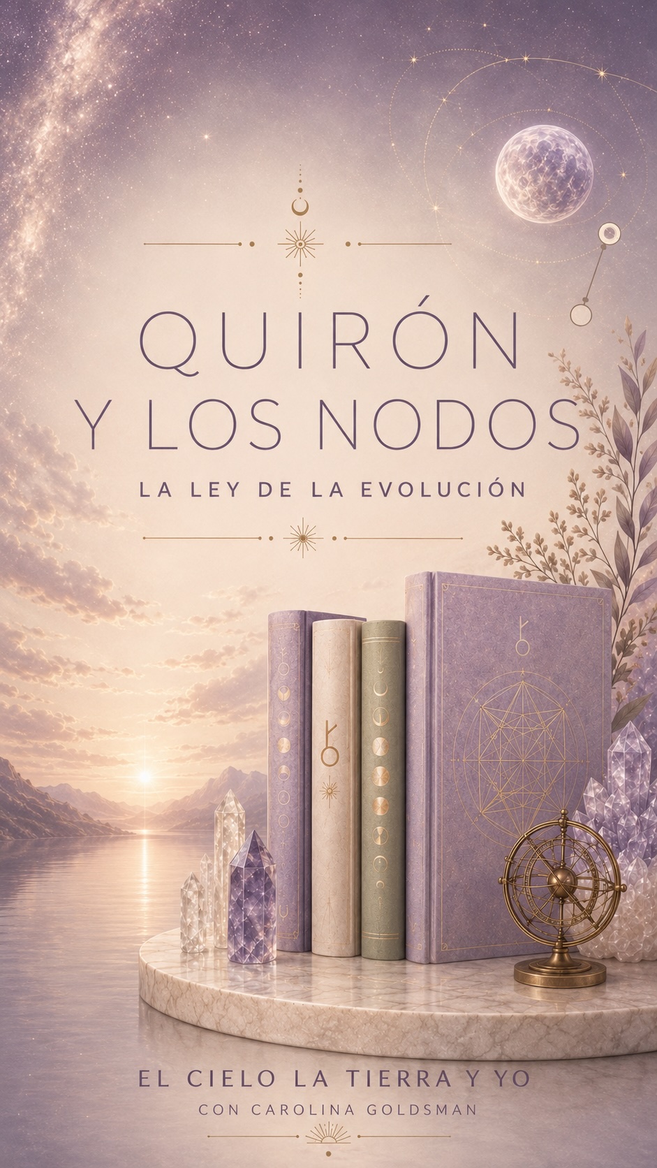 Quirón, su relación el alma y los Nodos Lunares, desde la mirada de la astrología terapéutica