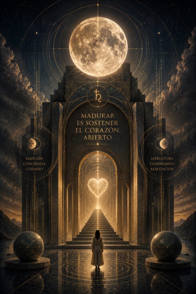 Madurar es sostener el corazón abierto
