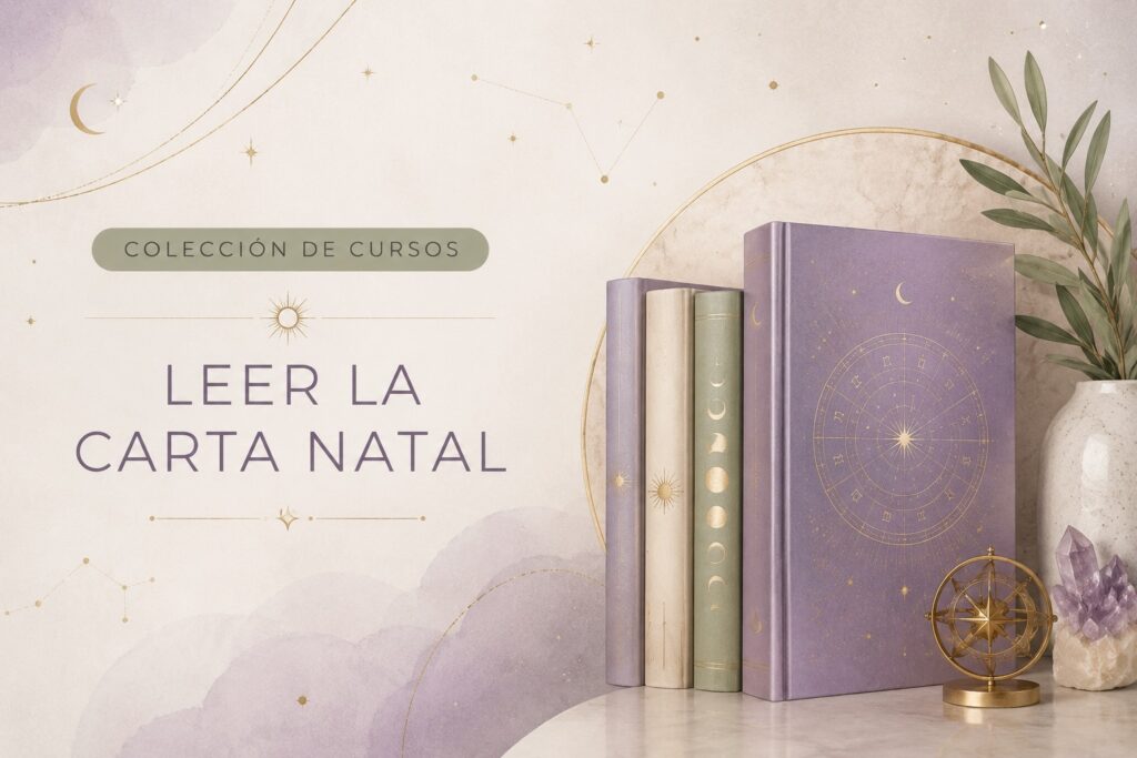 Leer la Carta Natal es una colección de cursos de astrología terapéutica, una ruta de autotransformación
